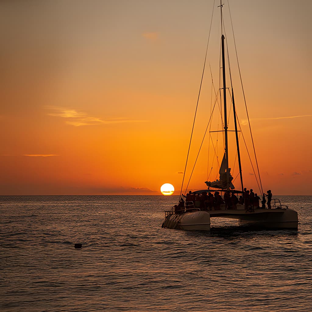 Sunset Private Experience — catamaran cruise, Mykonos
