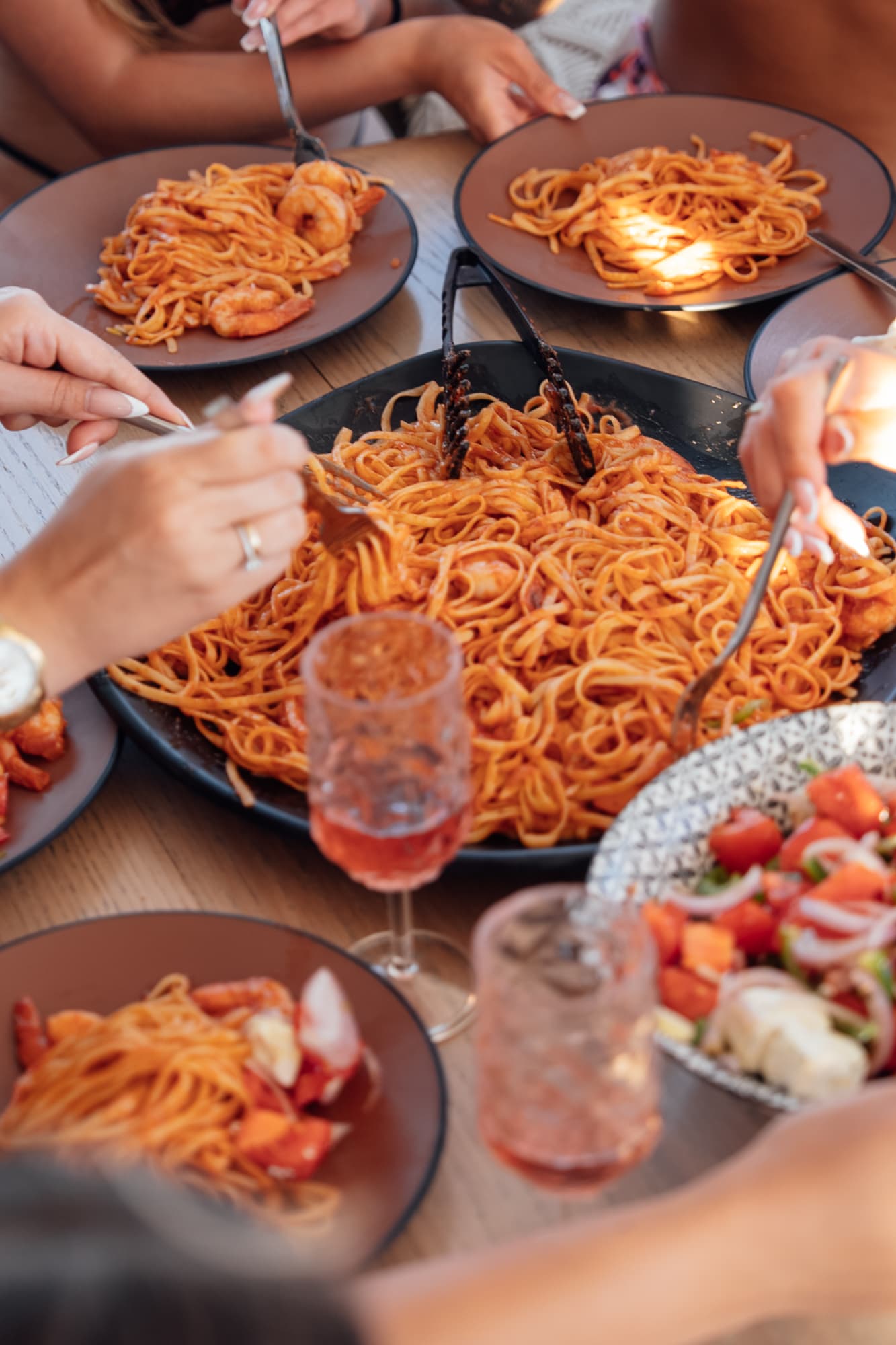 A long Mediterranean lunch