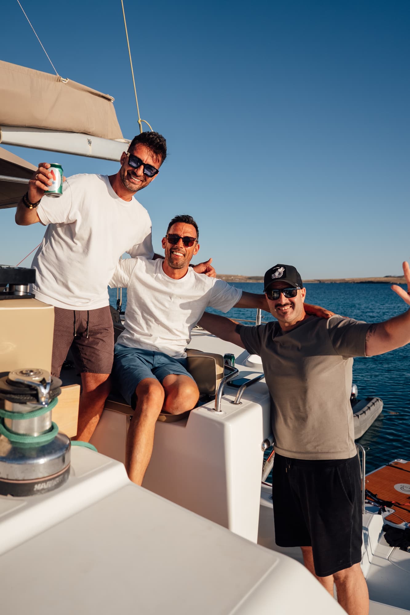 The Boho Experience — luxury catamaran cruise, Mykonos