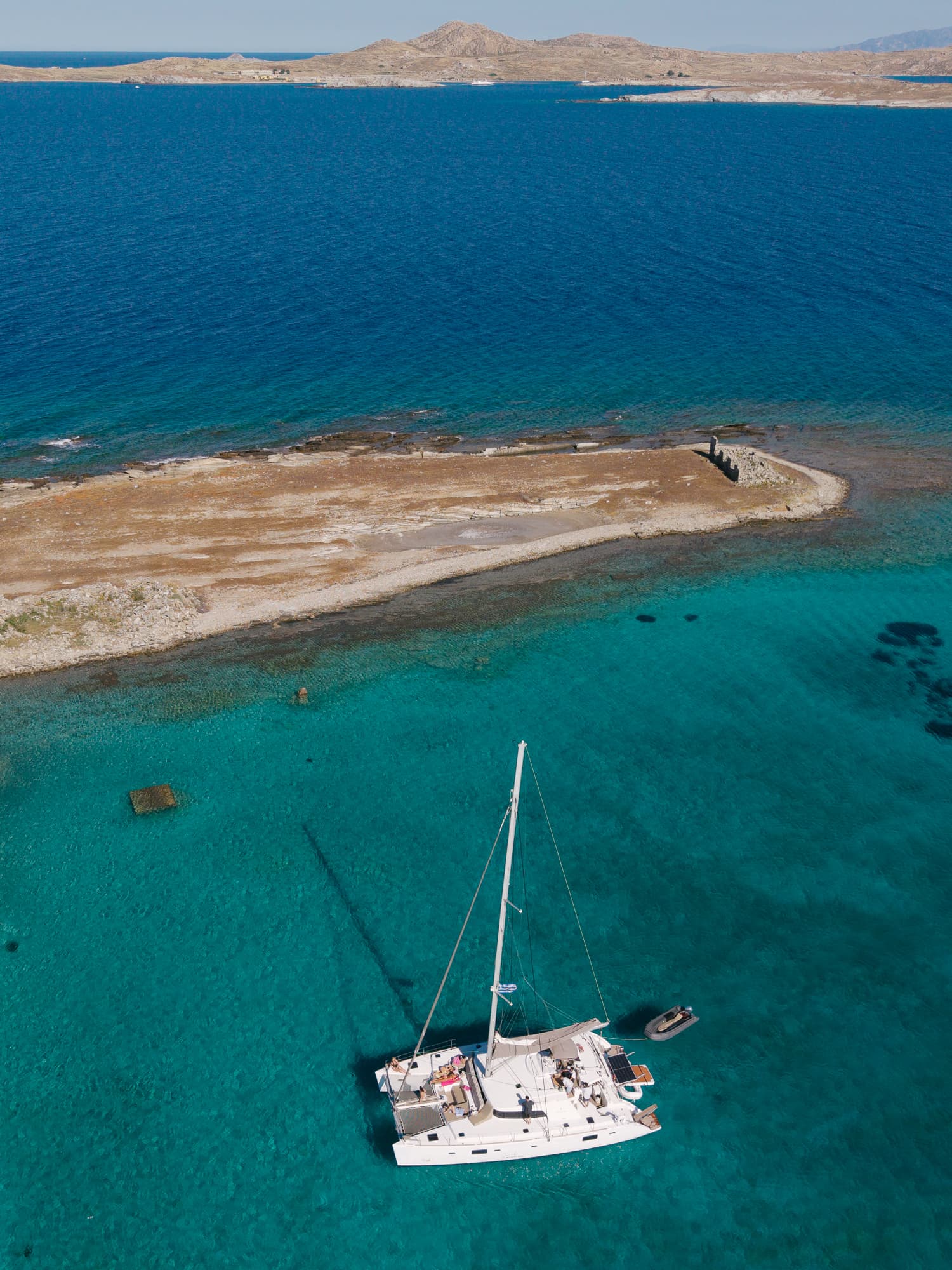 The Boho Experience — luxury catamaran cruise, Mykonos