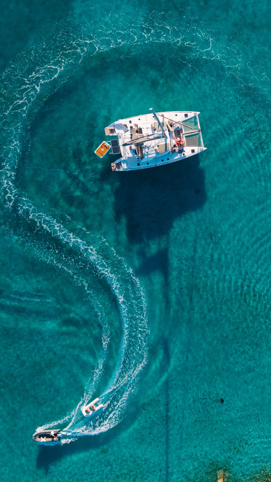 Day Semi Private Experience — catamaran cruise, Mykonos
