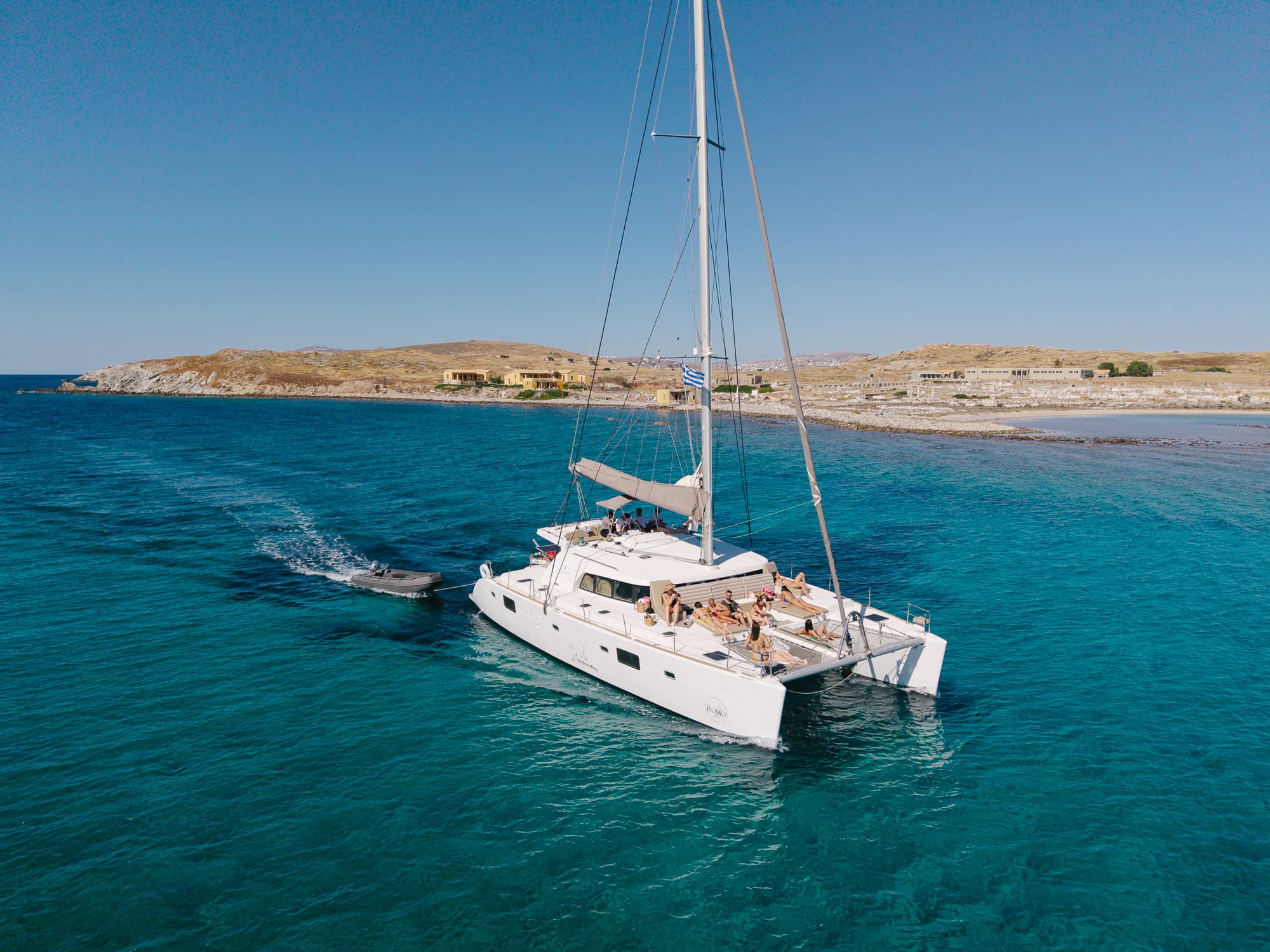 Day Private Experience — catamaran cruise, Mykonos