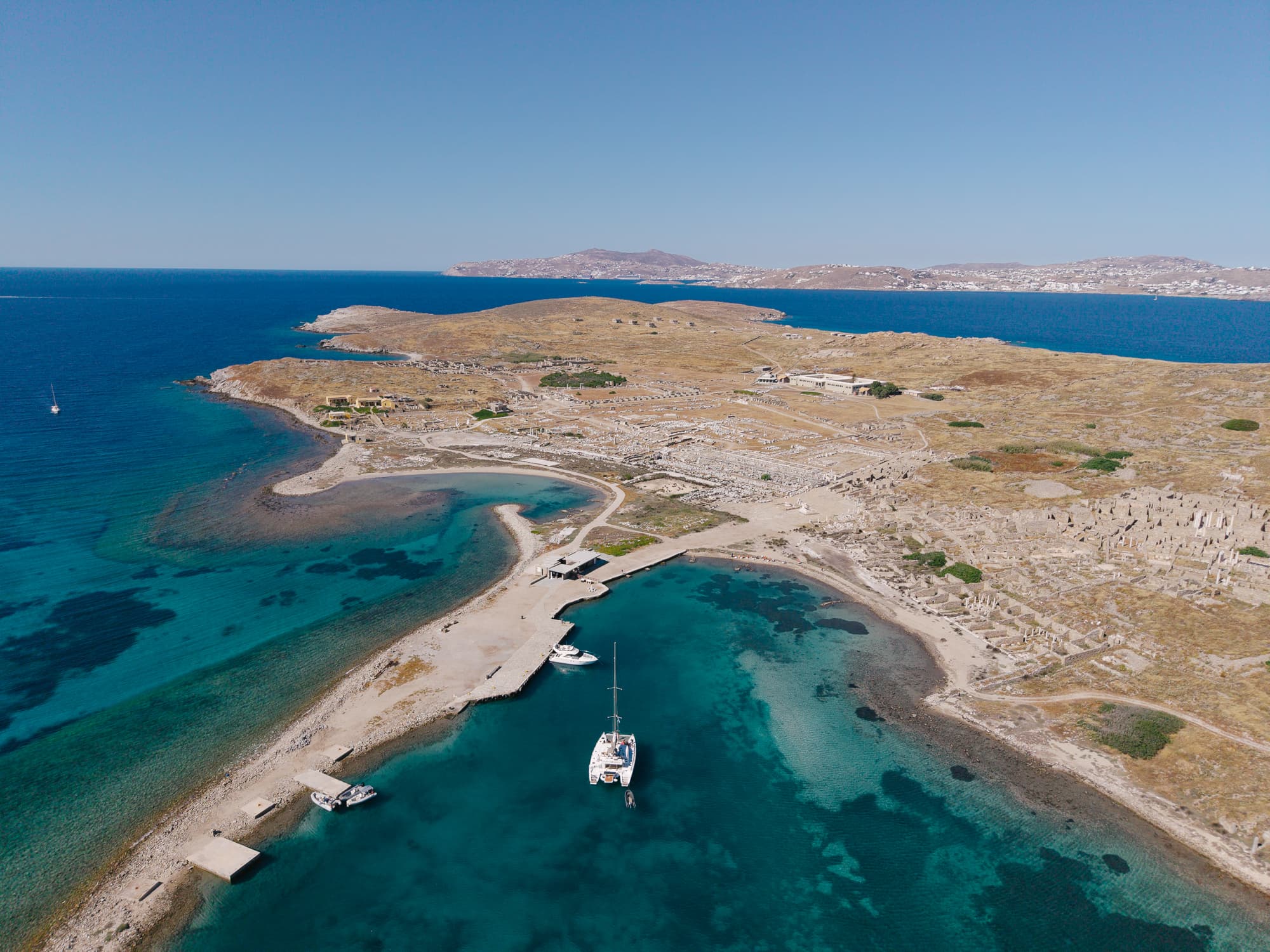 The Boho Experience — luxury catamaran cruise, Mykonos